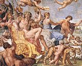 Annibale Carracci Wall Art - Triumph of Bacchus and Ariadne [detail 1]